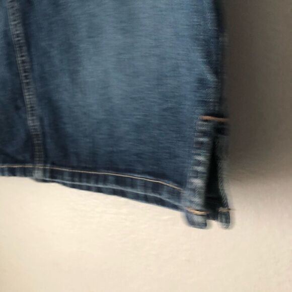 Roxy basic dark blue denim mini shirt - Picture 3 of 10